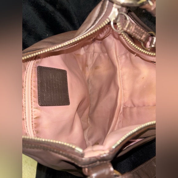 Coach Park Brown Leather Duffle F19726 Convertible Shoulder Crossbody Bag - Picture 11 of 13